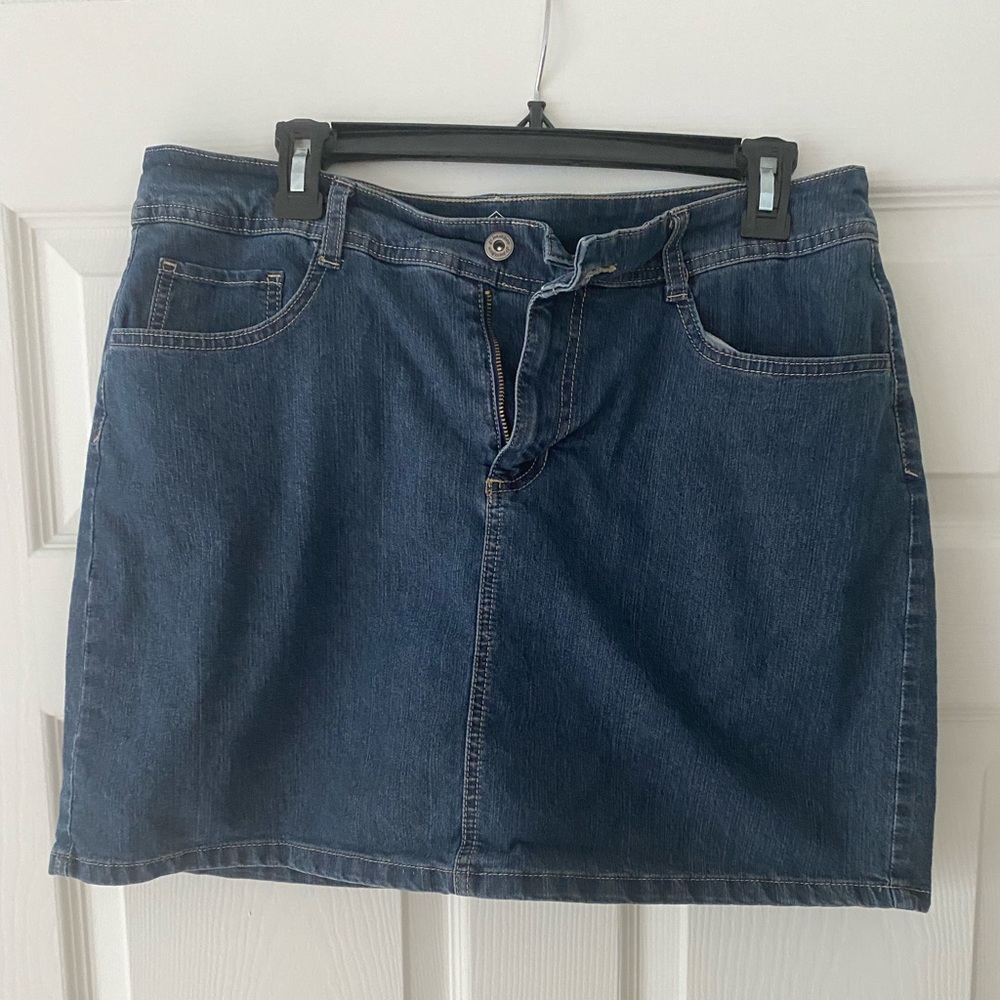 St. John’s Bay Denim Skort